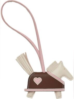 HERMES Rodeo bag accessory charm Robeo Coeur PM charm BNIB. New. Full set